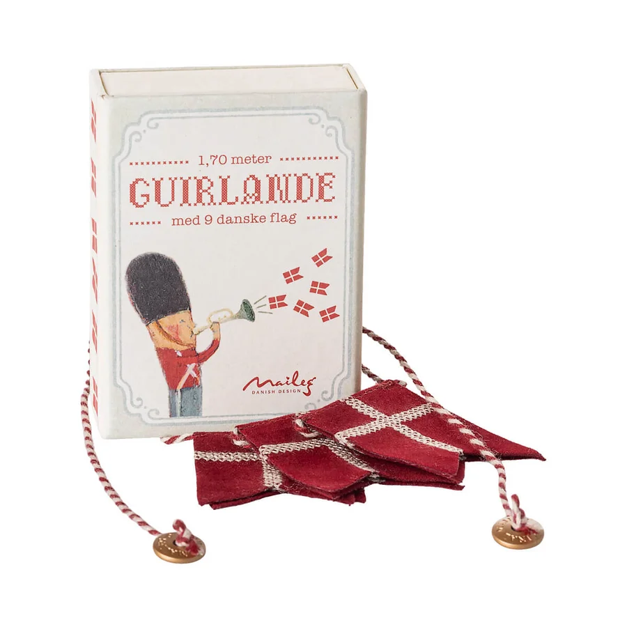 Maileg Dannebrog, Flagguirlande