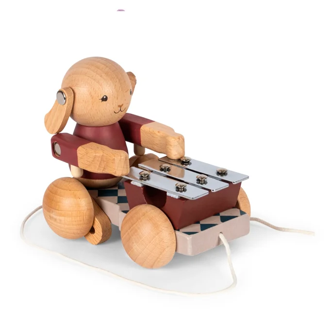 Konges Sløjd musikkanin trækdyr i træ