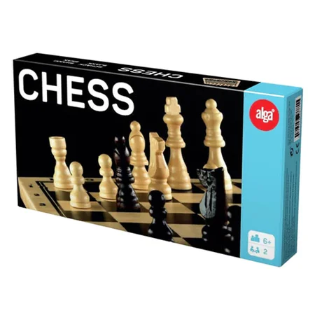 Alga Schach aus Holz