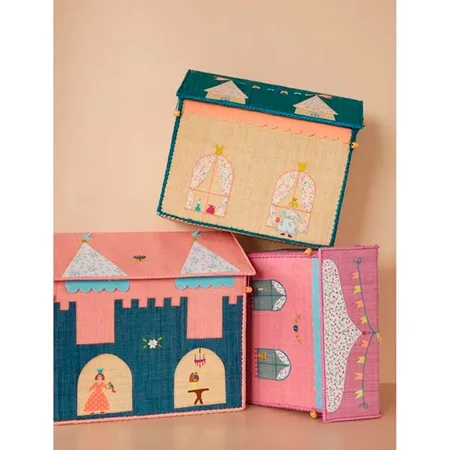 Rice opbevaringskurv, slot - stor