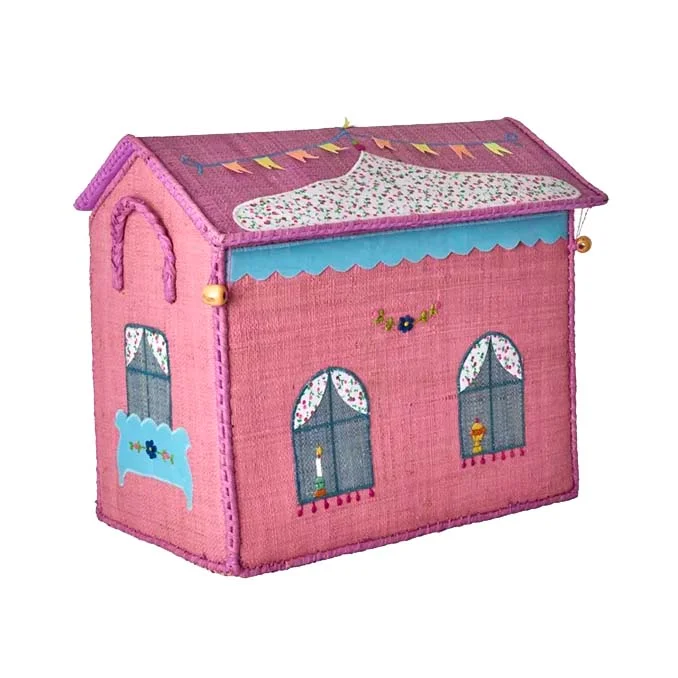 Rice opbevaringskurv, slot - lille