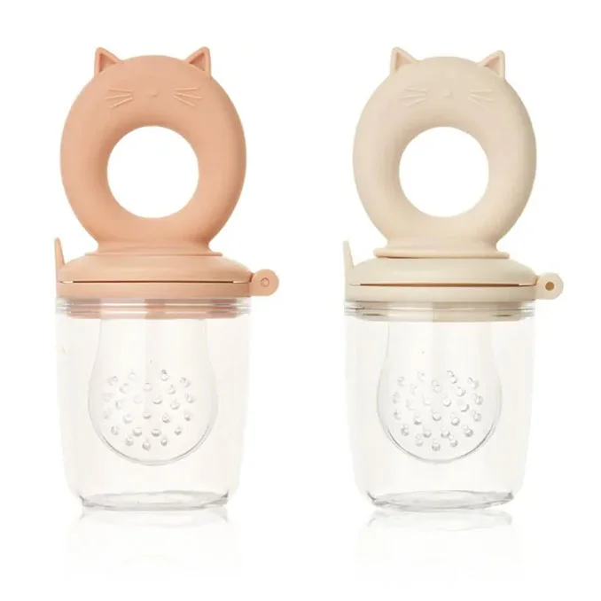 Liewood Miranda 2-pk food feeder, tuscany rose/apple blossom