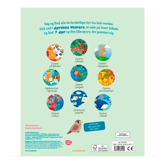 Søg og find - Hos dyrene