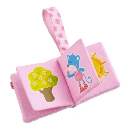 HABA Kleines Stoffbuch mit Schlaufe, Maus Merle