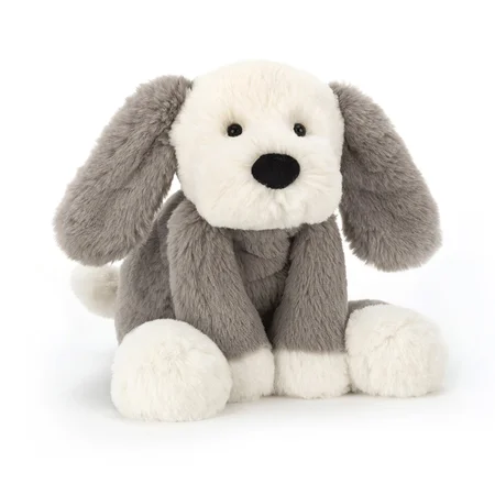 Jellycat bamse, Smudge Hund - 34 cm