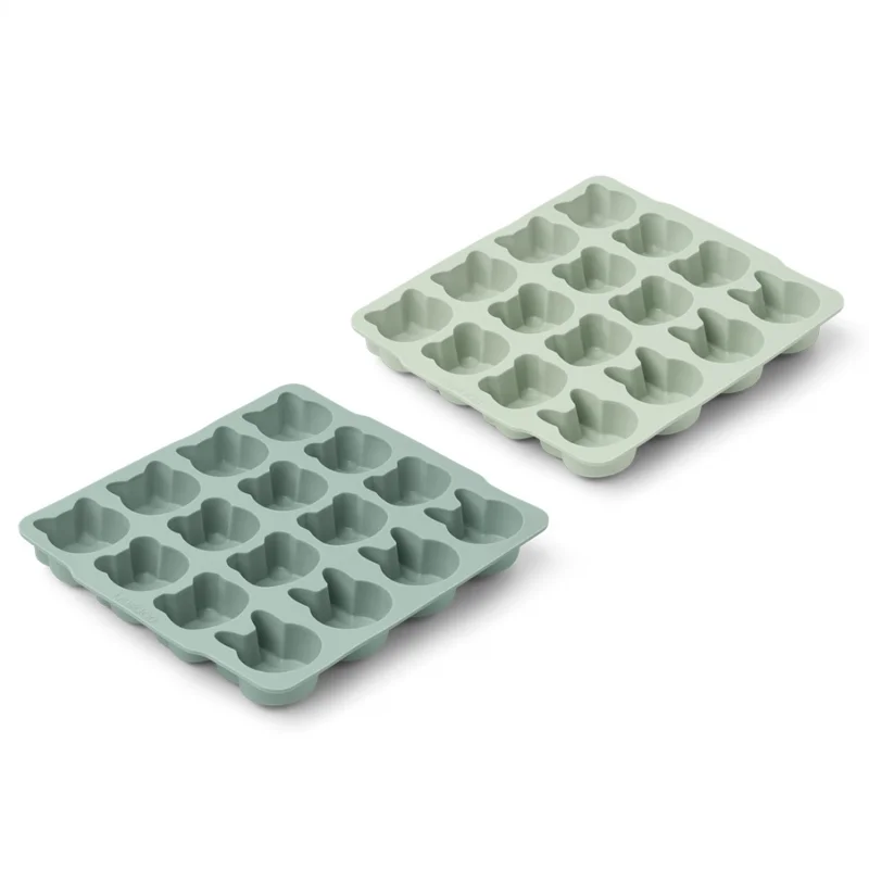 Liewood 2-pak silikone isterningeforme, mint mix