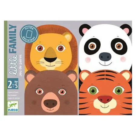 Djeco kortspil for de små, Find familien
