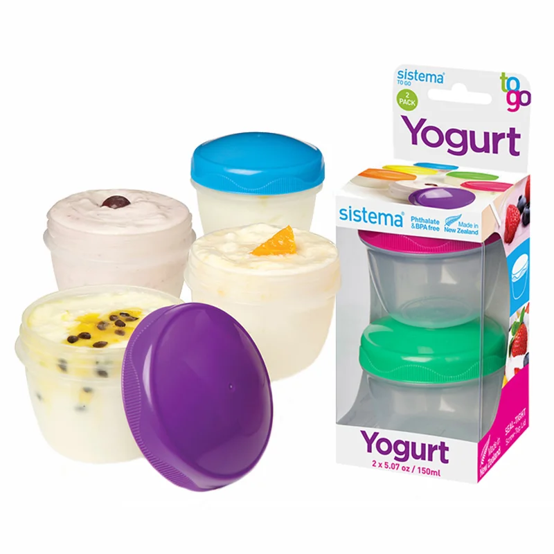 Sistema 2 stk youghurt to go
