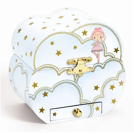 Djeco Schmuckkästchen mit Musik, Elfe