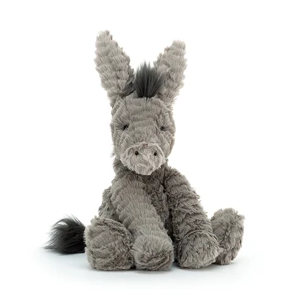 Jellycat Fuddlewuddle Æsel, 23 cm