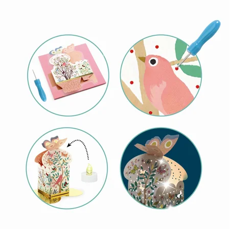 Djeco DIY æske, Lanterner