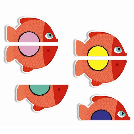 Djeco kortspil for de små, Samle-fisk