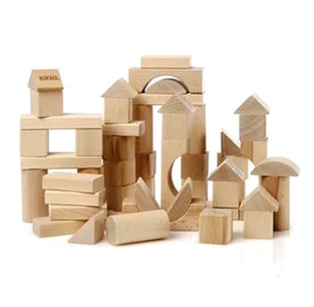 BRIO træklodser naturfarvede, 50 stk