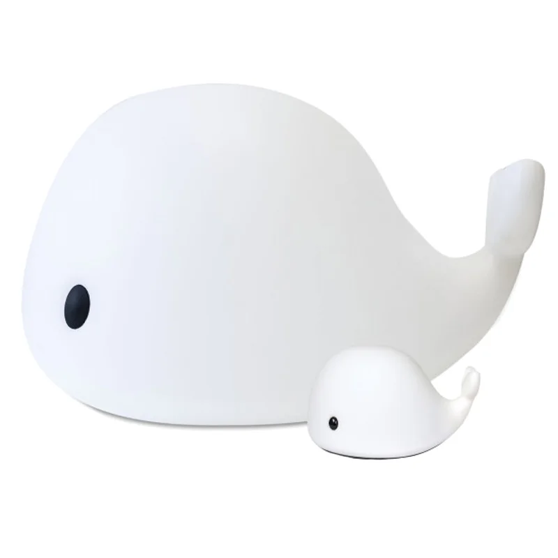 Filibabba Hvalen Christian lampe med LED, stor