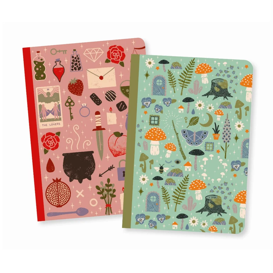 Djeco Lovely Paper 2 notesbøger, Camille