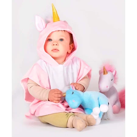 Enhjørning kappe rosa, 92-110