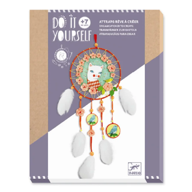 Djeco DIY æske, Drømmefanger - kat