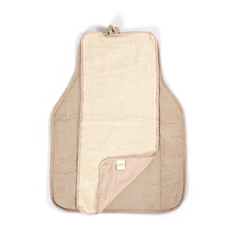 Filibabba pusleunderlag babyfløjl, Doeskin