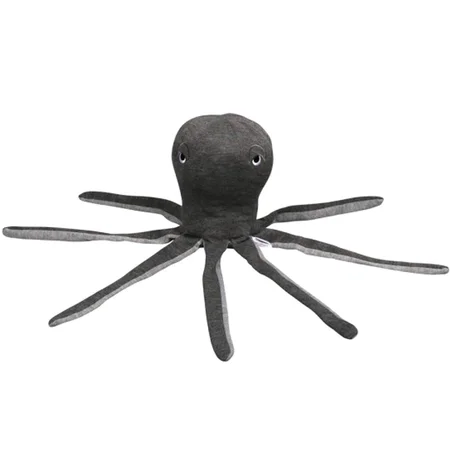 Filibabba blæksprutte bamse, grå 60 cm