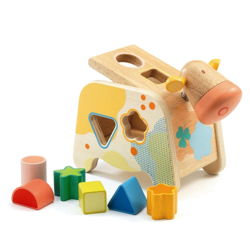 Djeco Steckspielkasten, Maggy die Kuh