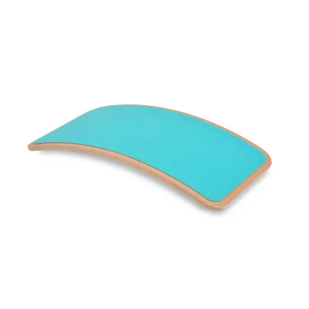CurveLab balancebræt med filt, Little Arc - Tiffany's blue