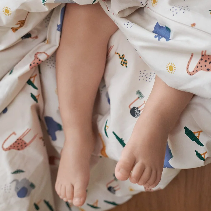 Liewood baby sengetøj, safari sandy mix