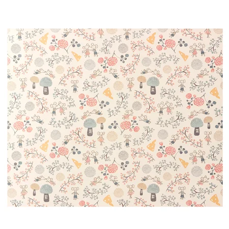 Maileg gavepapir 10 mtr, Mice party