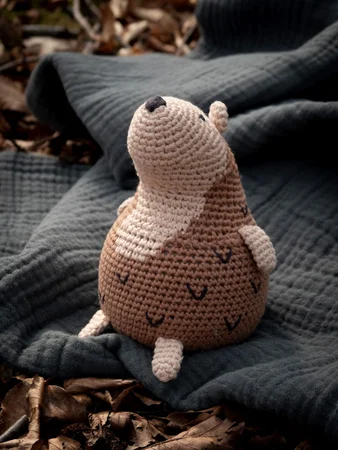 Sebra hæklet tumling, pindsvinet Twinkle