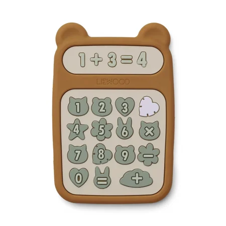 Liewood silicone lommeregner, mustard