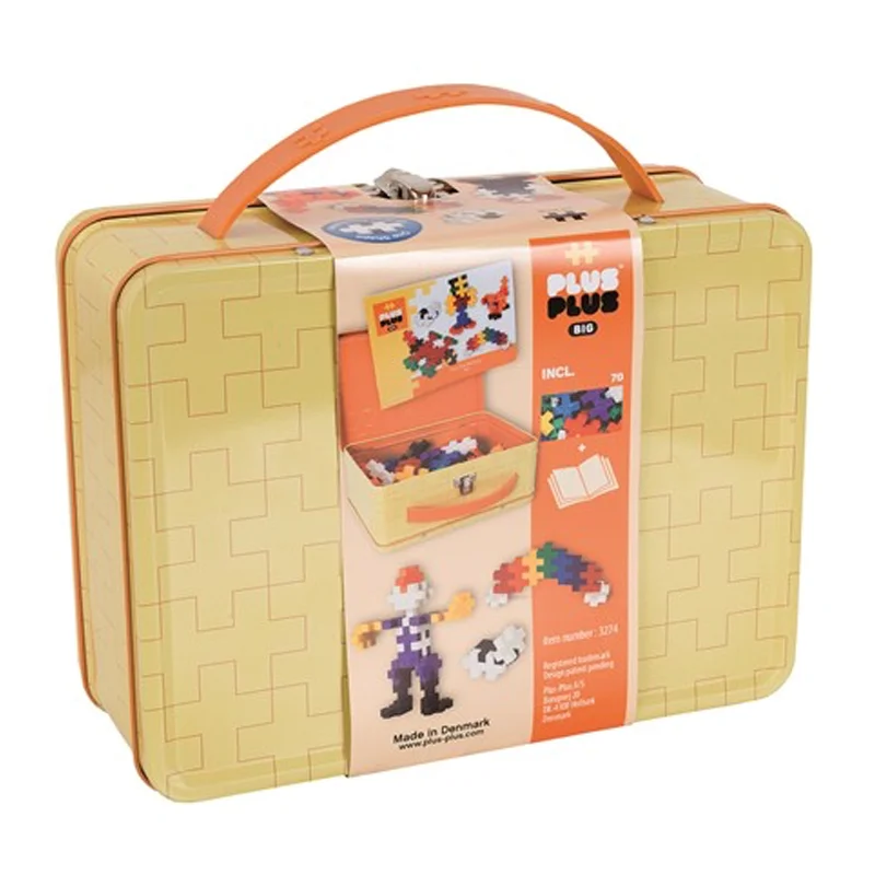 Plus-Plus BIG i metalkuffert, basic