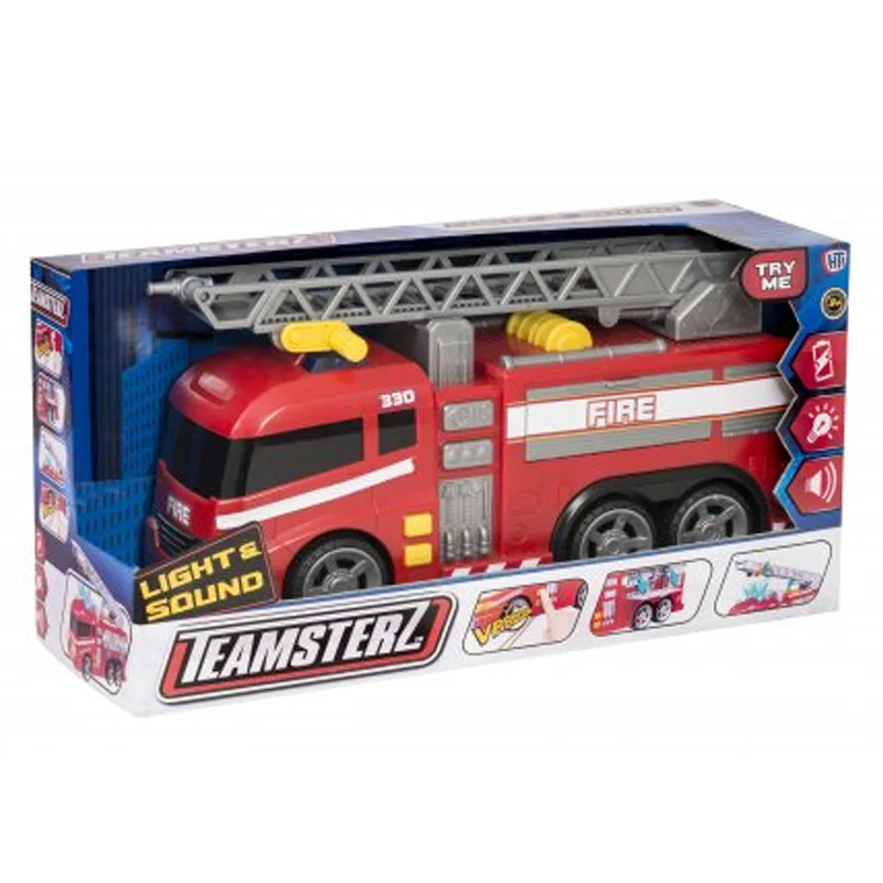 Teamsterz brandbil med lys og lyd