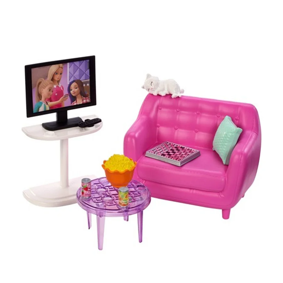 Barbie dukketilbeh�ør, TV stue