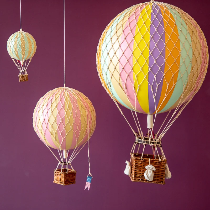 Authentic Models luftballon 32 cm - pastel regnbue
