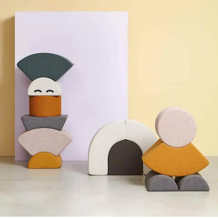 by Klip Klap tumlemøbel, Mrs Skirt - blue