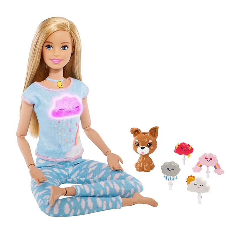 Barbie wellness dukke, meditation