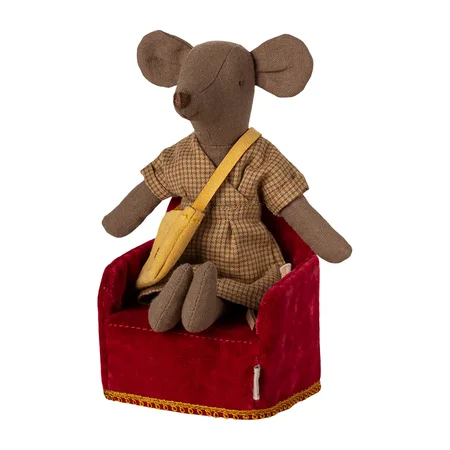 Maileg faltbarer Stuhl, rot