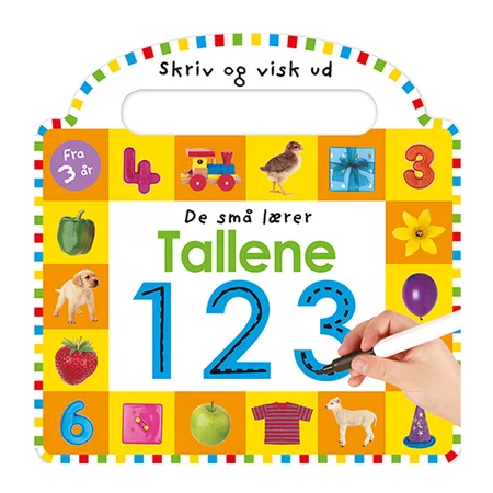 De små lærer - Skriv og visk ud - Tallene