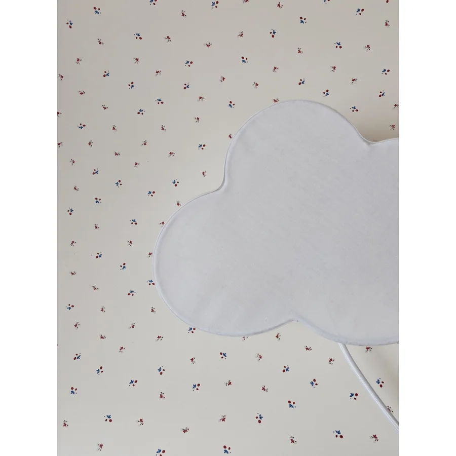 Konges Sløjd tapet, Bloom Red/Blue