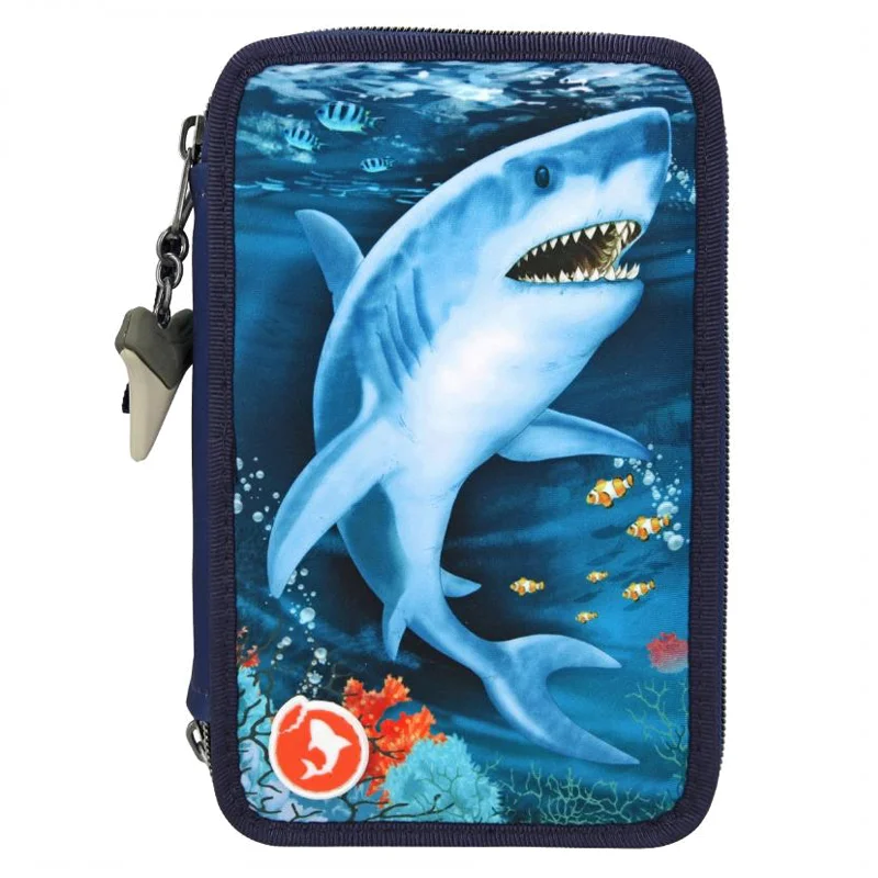 Trippel Penalhus m/LED, haj