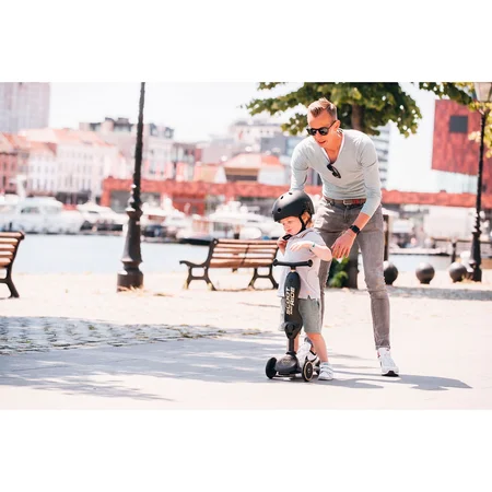 Scoot and Ride 2-i-1 løbehjul, Highway Kick 1 - sort/guld