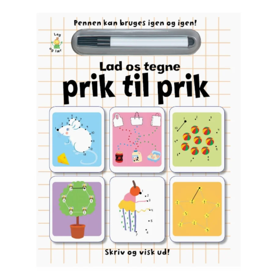 Skriv og visk ud, Lad os tegne prik til prik