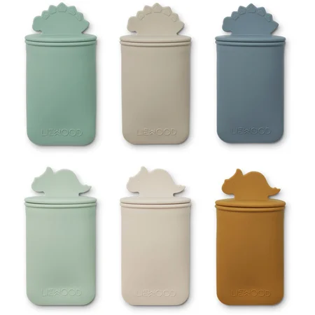 Liewood 6-pak mini-isforme, Dino - dusty mint