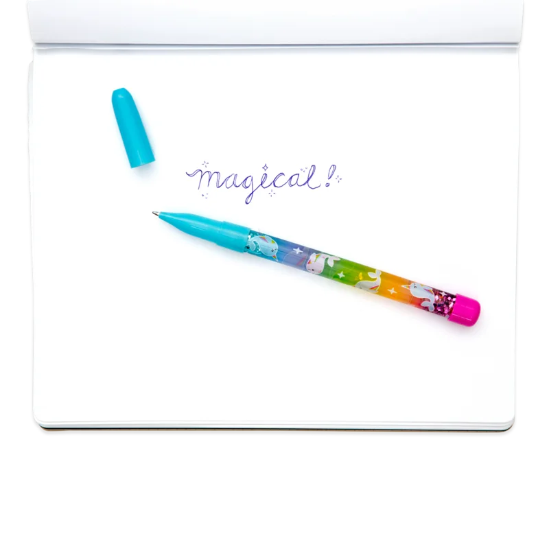 Ooly kuglepen med regnbueglitter