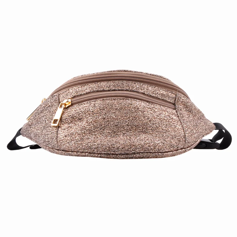 Sofie Schnoor bumbag, golden glitter