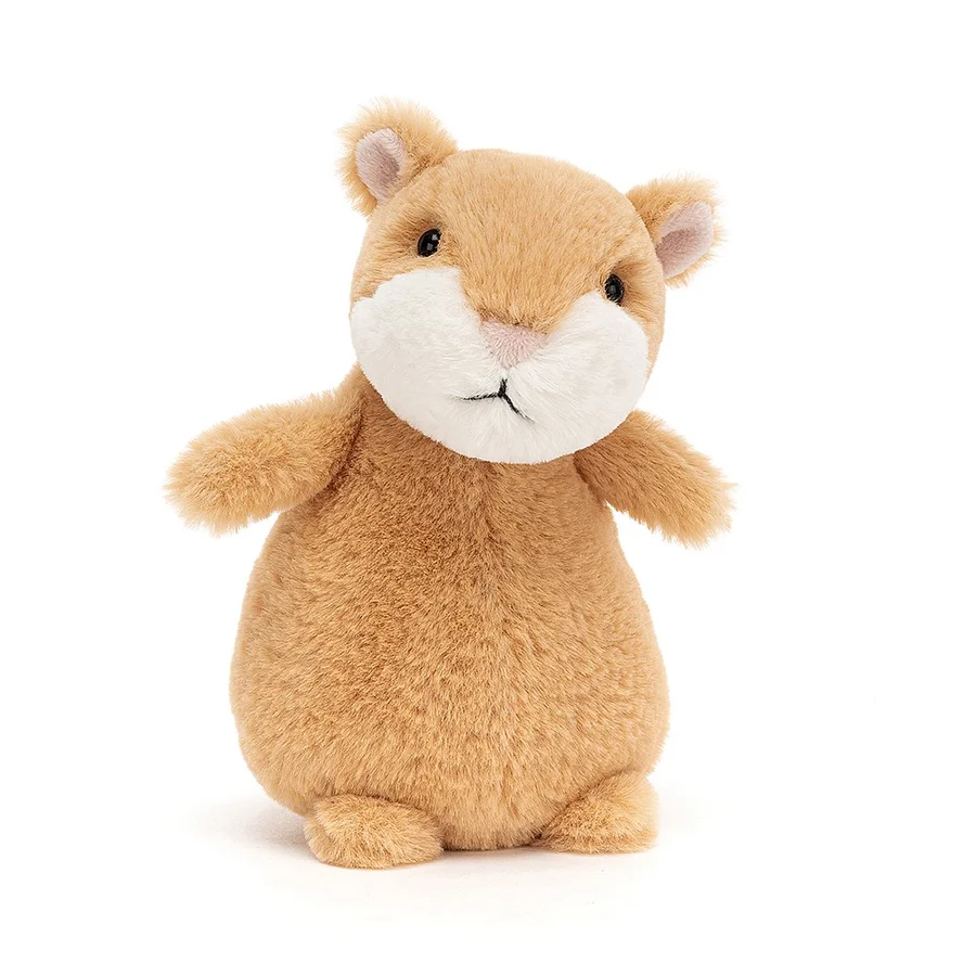 Jellycat bamse, Happy Hamster Kanel - 15 cm