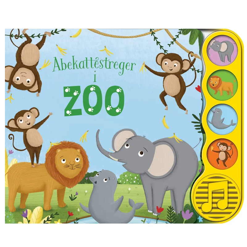 Abekattestreger i Zoo m.lyd