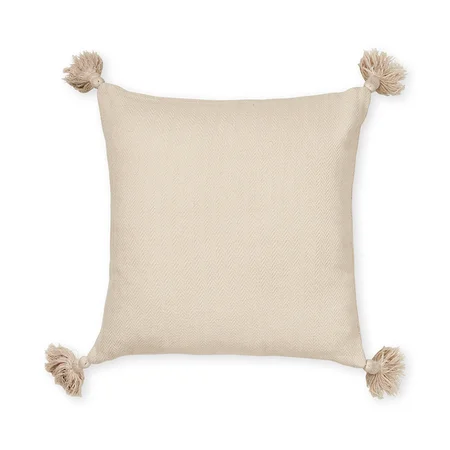 Cam Cam herringbone pude, almond