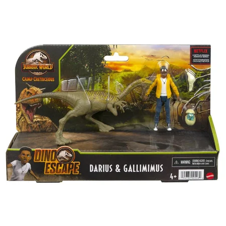 Jurassic World Gallimimus og Darius