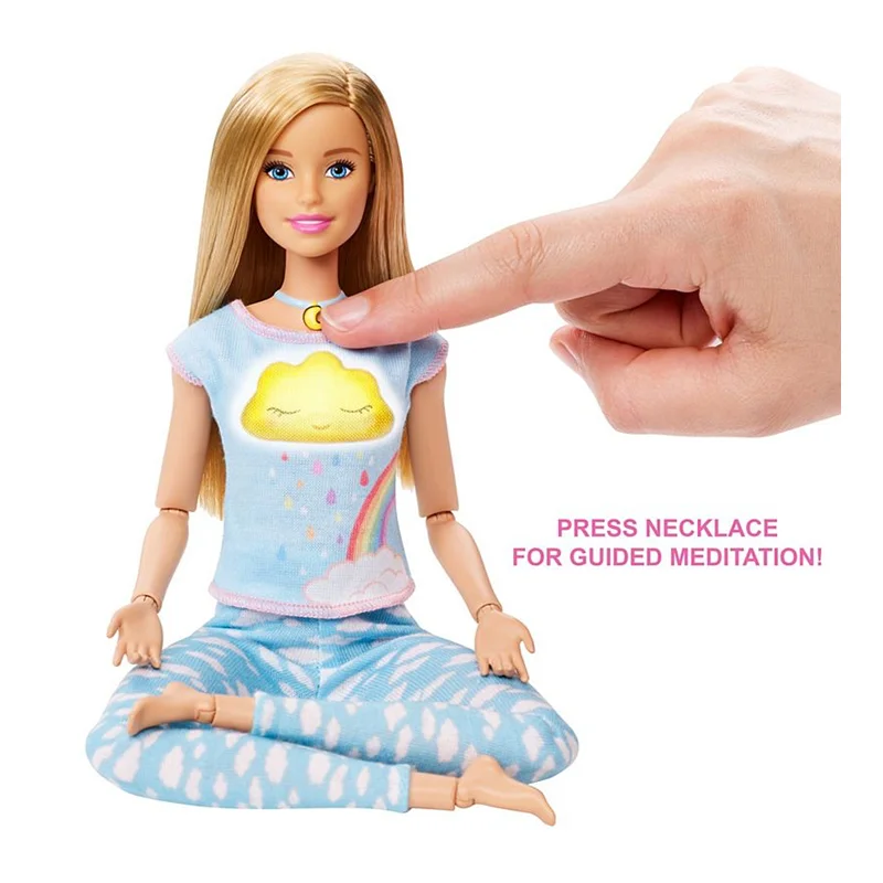 Barbie wellness dukke, meditation