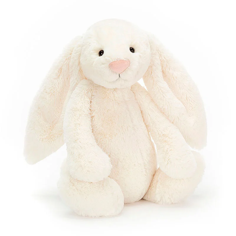 Jellycat Bashful kanin creme, 36 cm